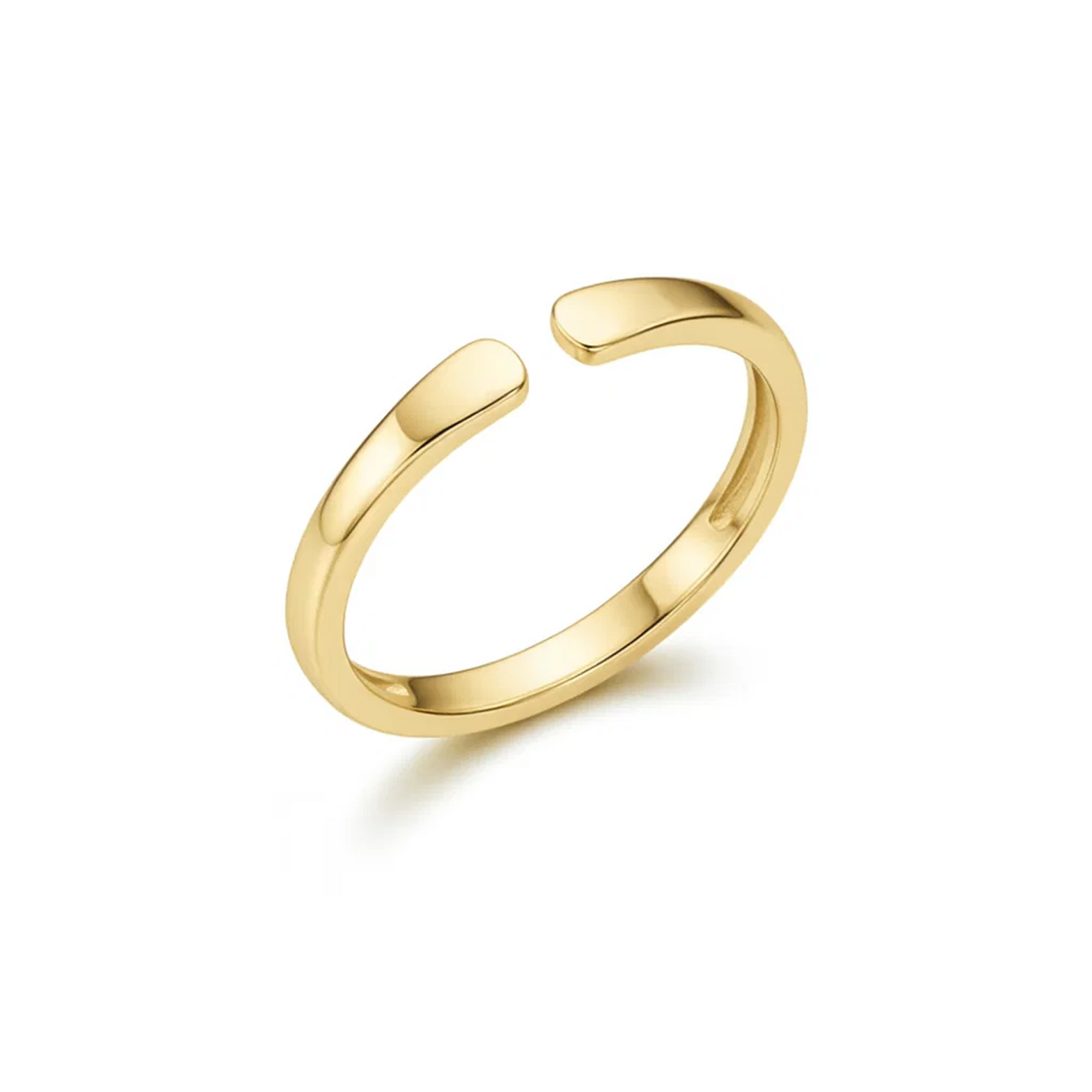 Bague Ajustable Whisper avec Initiale