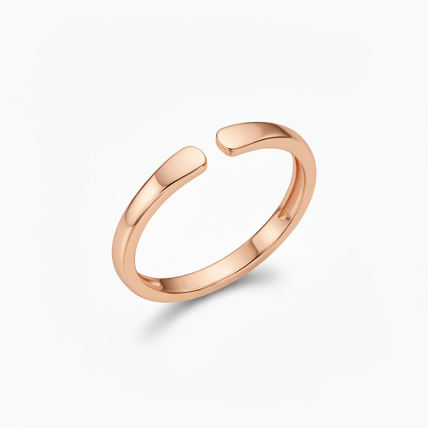 Bague Ajustable Whisper avec Initiale
