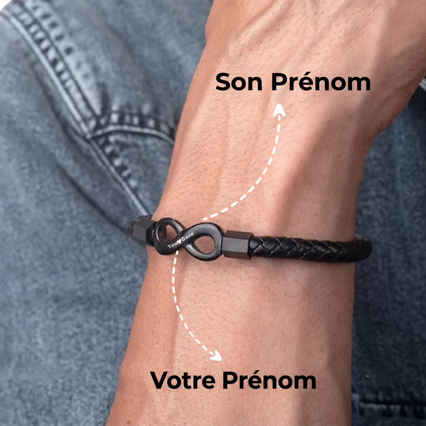 Bracelet Personnalisé « À Mon Mari »