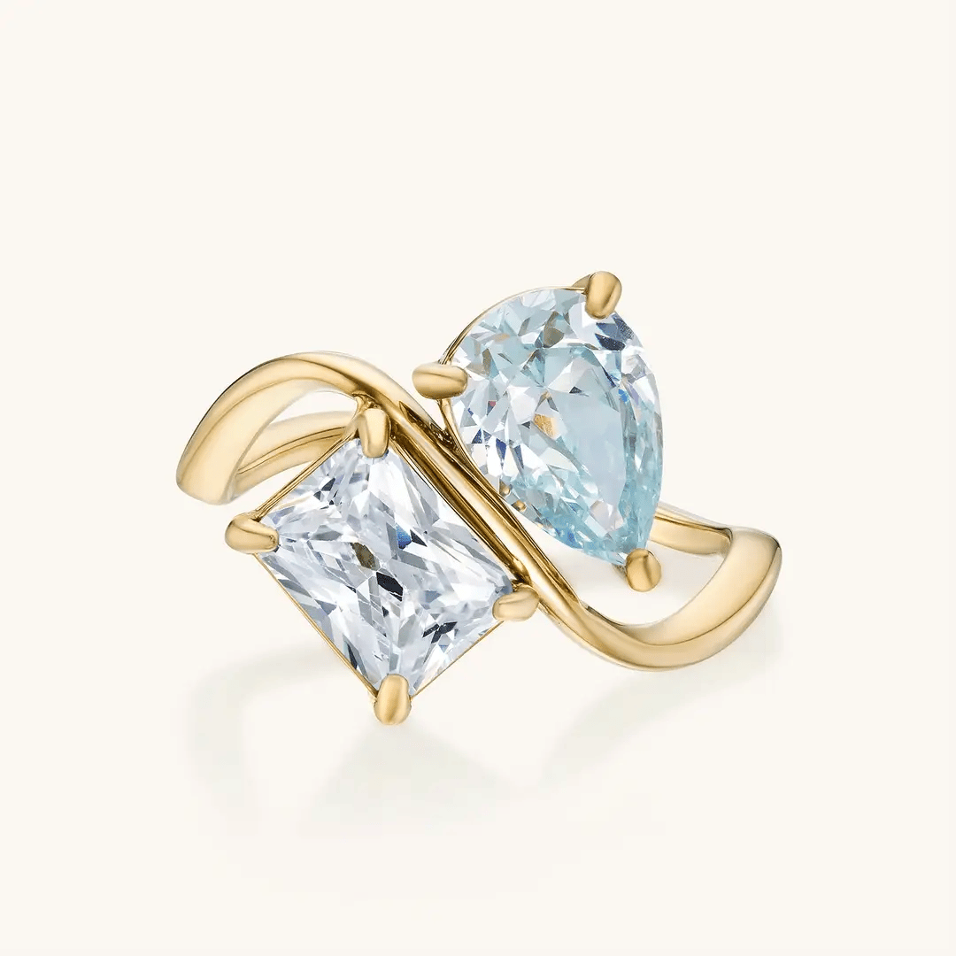 Bague éternelle avec pierre de naissance