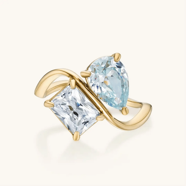 Bague éternelle avec pierre de naissance